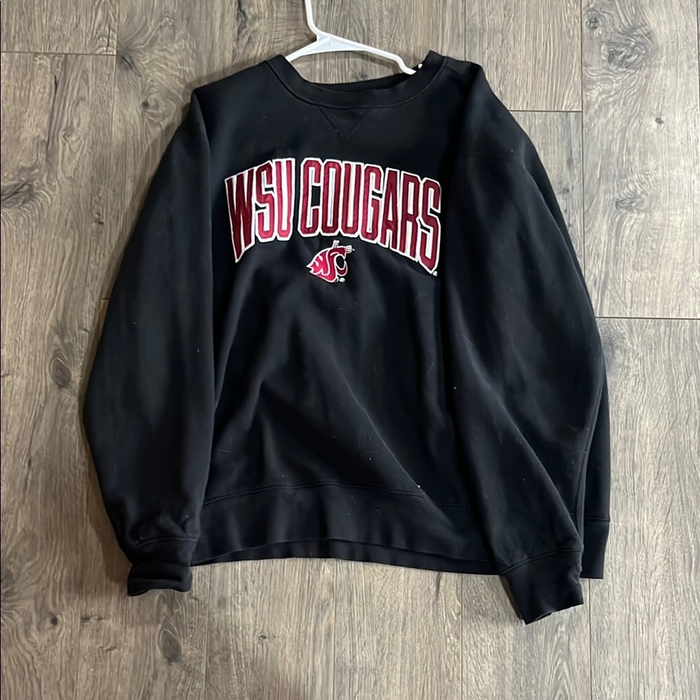 WSU Cougars Black Sweatshirt